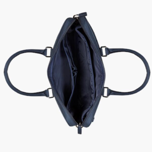 DBRAMANTE 1928 AVENUE BORSA PER NOTEBOOK DA 15 " IN NYLON RICICLAT CON TRACOLLA 8 SCOMPARTI BLU